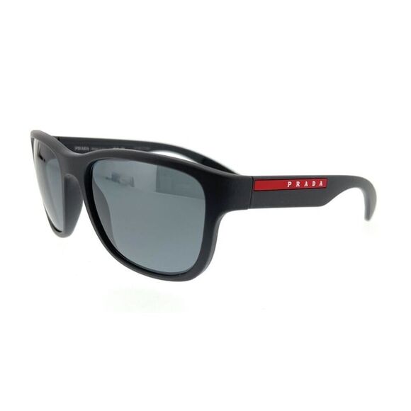 Prada Linea Rossa 0PS 01US UFK5L0 Grey Square  Sunglasses - Picture 1 of 4